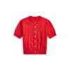 Custom Women's Wool Button-Up Cardigan - Style 89D7A6 - view 3 Custom Women's Wool Button-Up Cardigan - Style 89D7A6 - view 3