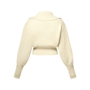 Custom Women's Cable-Knit Oversized Cardigan