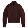 Custom Women's Cashmere Cable-Knit Sweater - view 4