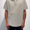 Custom Men's Cotton Blend Grey Polo Shirt