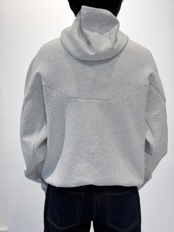 Custom Men's Cotton Heather Grey Pullover - view 2 Custom Men's Cotton Heather Grey Pullover - view 2