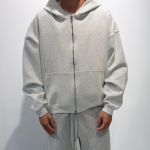 Custom Men's Cotton Heather Grey Sweatshirt