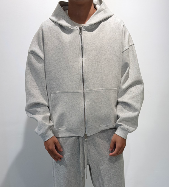 Custom Men's Cotton Heather Grey Sweatshirt Custom Men's Cotton Heather Grey Sweatshirt