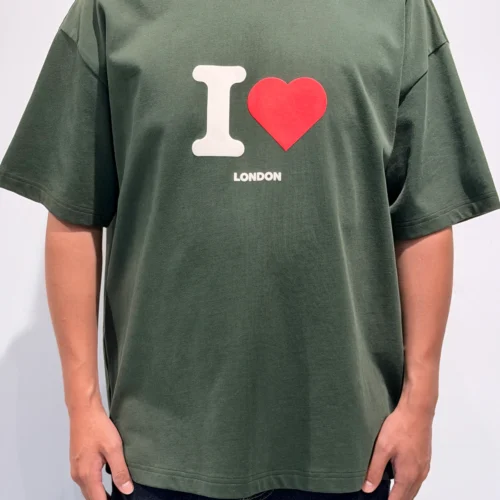Custom Men's Cotton Forest Green T-Shirt