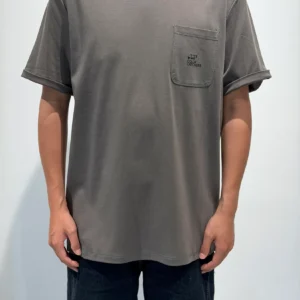 Custom Men's Cotton Heather Grey T-Shirt