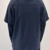 Custom Men's Cotton Washed Washed Blue T-Shirt - view 2