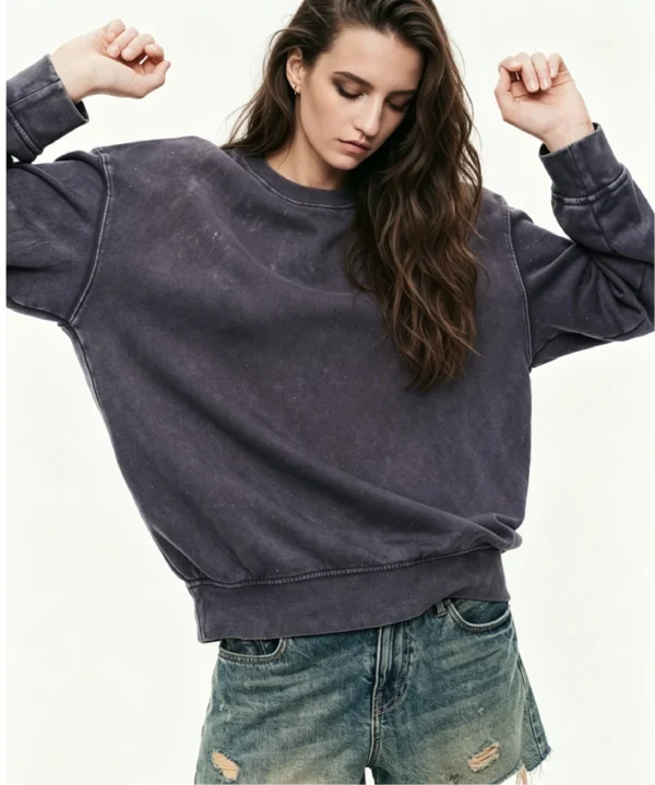 Custom Women's Crew Neck Relaxed Sweatshirt - view 3