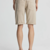 Custom Men's Denim Distressed Baggy Denim Shorts Sand - view 2 Custom Men's Denim Distressed Baggy Denim Shorts Sand - view 2