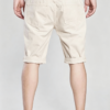 Custom Men's Denim Distressed Slim Denim Shorts Bone - view 2