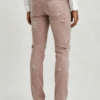 Custom Men's 14oz Denim Distressed Skinny Jeans Dusty Pink - view 2 Custom Men's 14oz Denim Distressed Skinny Jeans Dusty Pink - view 2