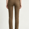 Custom Women's Selvedge Denim Stone Washed Slim Jeans Chocolate Brown - view 2 Custom Women's Selvedge Denim Stone Washed Slim Jeans Chocolate Brown - view 2