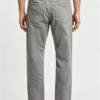 Custom Men's 14oz Denim Stone Washed Skinny Jeans Heather Grey - view 2 Custom Men's 14oz Denim Stone Washed Skinny Jeans Heather Grey - view 2