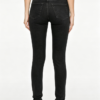 Custom Women's Selvedge Denim Stone Washed Skinny Jeans Washed Black - view 2 Custom Women's Selvedge Denim Stone Washed Skinny Jeans Washed Black - view 2