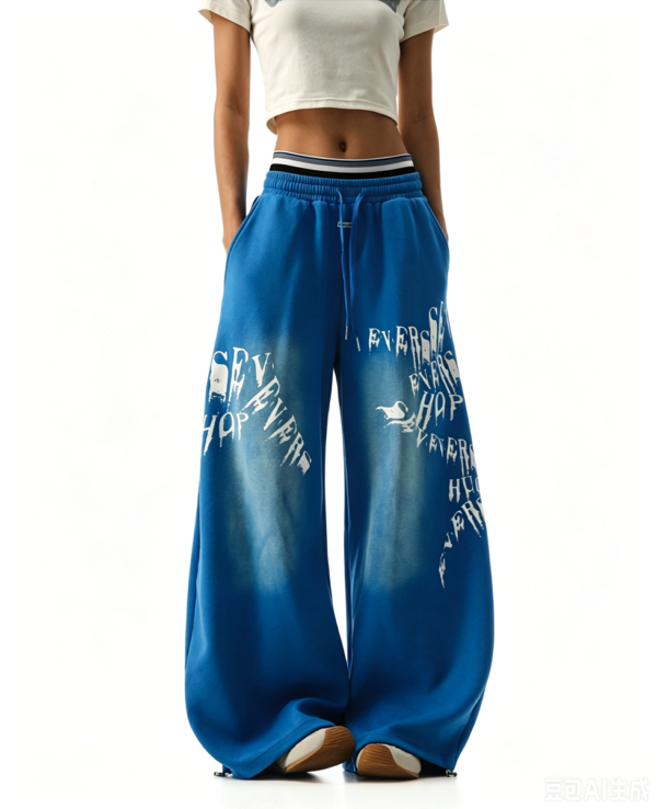 Custom Women's Distressed Sweatpants Custom Women's Distressed Sweatpants