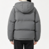 Custom Women's Down Filled Quilted Oversized Puffer Puffer Jacket Charcoal - view 2 Custom Women's Down Filled Quilted Oversized Puffer Puffer Jacket Charcoal - view 2