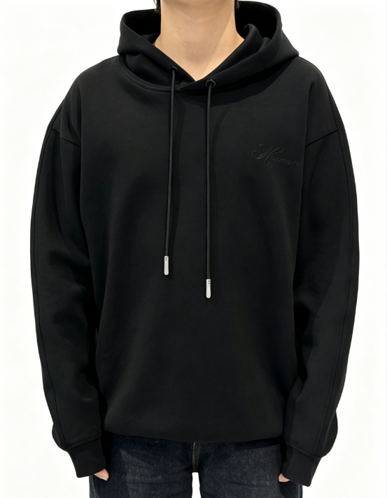 Custom Men's Embroidered Red Hoodie - Style D497AA