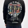 Custom Men's Embroidered Red Pullover - view 2