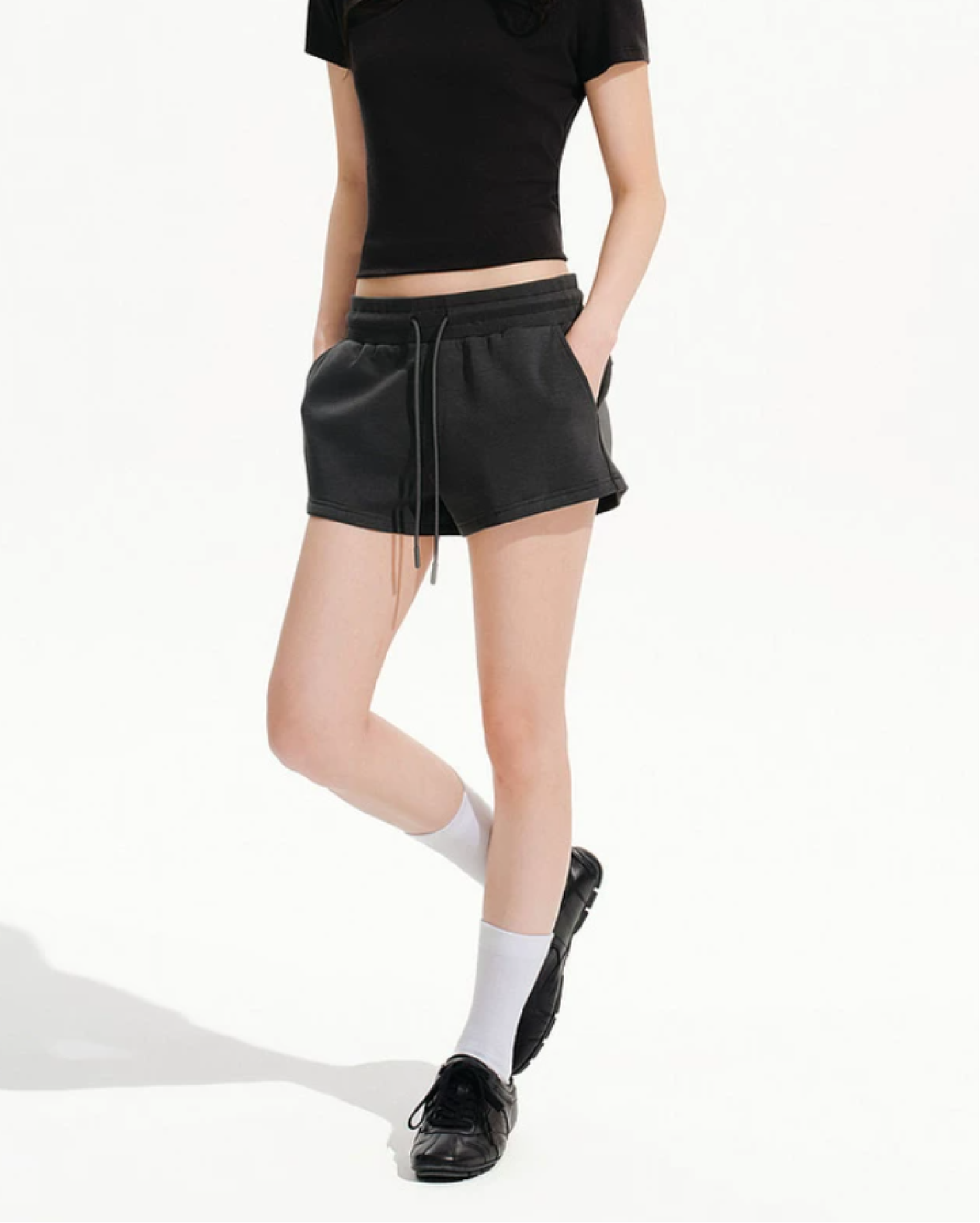 Custom Women's Embroidered Red Shorts