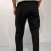 Custom Men's Embroidered Black Sweatpants - view 2 Custom Men's Embroidered Red Sweatpants - view 2