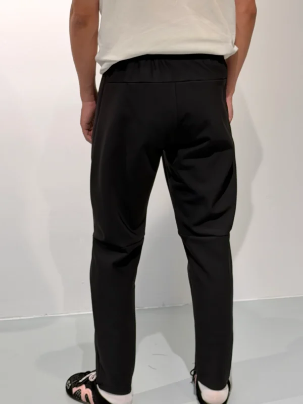 Custom Men's Embroidered Black Sweatpants - view 2 Custom Men's Embroidered Red Sweatpants - view 2