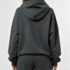 Custom Women's 400 GSM French Terry Puff Print Oversized Pullover Hoodie Charcoal - view 2 Custom Women's 400 GSM French Terry Puff Print Oversized Pullover Hoodie Charcoal - view 2