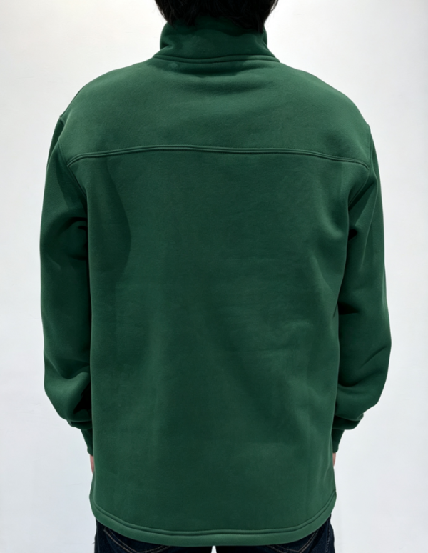 Custom Men's Fleece Forest Green Pullover - view 2 Custom Men's Fleece Forest Green Pullover - view 2