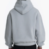 Custom Men's 500 GSM Heavyweight Screen Printed Cropped Pullover Hoodie Slate Grey - view 2 Custom Men's 500 GSM Heavyweight Screen Printed Cropped Pullover Hoodie Slate Grey - view 2