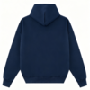 Custom Men's 500 GSM Heavyweight Streetwear Oversized Pullover Hoodie Navy - view 2