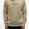Custom Men's Hooded Khaki Pullover Custom Men's Hooded Khaki Pullover