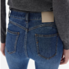 Custom Women's Organic Cotton Slim-Fit Jeans - Style 957AAD - view 2
