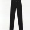 Custom Women's Denim Slim-Fit Black Jeans - view 2