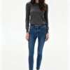 Custom Women's Organic Cotton Slim-Fit Jeans - Style 957AAD - view 3