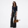 Custom Women's Denim Slim-Fit Red Jeans - Style 5E5EFB - view 3 Custom Women's Denim Slim-Fit Red Jeans - Style 5E5EFB - view 3