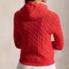 Custom Women's Lambswool Cable-Knit Oversized Mustard Cardigan - Style 482F47 - view 6 Custom Women's Lambswool Cable-Knit Oversized Mustard Cardigan - Style 482F47 - view 6
