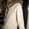 Custom Women's Lambswool Ribbed Oversized Charcoal Cardigan - Style E1CC8C - view 3 Custom Women's Lambswool Ribbed Oversized Charcoal Cardigan - Style E1CC8C - view 3