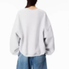 Custom Women's Organic Cotton Crew Neck Sweatshirt - view 2 Custom Women's Organic Cotton Crew Neck Sweatshirt - view 2