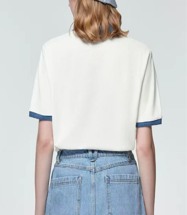 Custom Unisex Organic Cotton Polo Shirt - Style 8BA851 - view 2