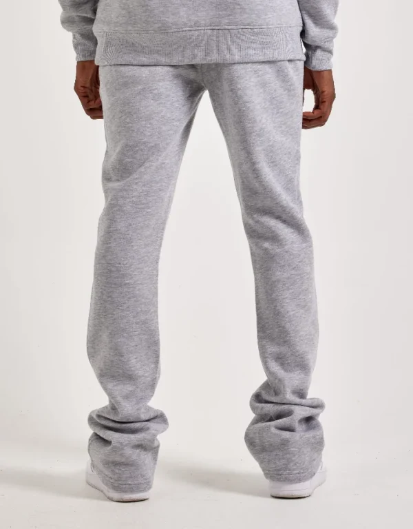 Custom Men's Organic Cotton Heather Grey Sweatpants