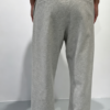 Custom Men's Organic Cotton Heather Grey Sweatpants - view 2