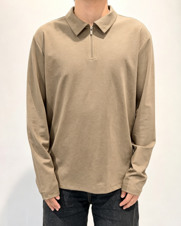 Custom Men's Khaki Polo Shirt