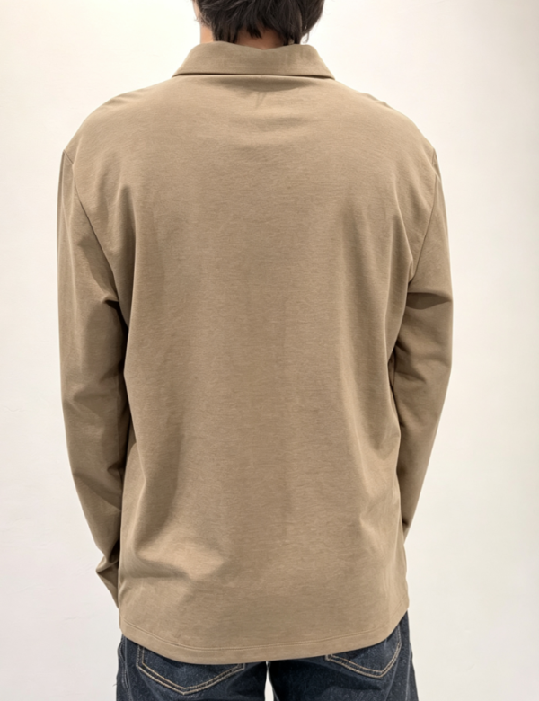 Custom Men's Khaki Polo Shirt - view 2