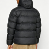 Custom Men's Primaloft Matte Oversized Puffer Puffer Jacket Black - view 2