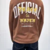 Custom Men's Rust Pullover - view 2