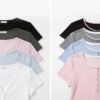 Custom Unisex Ribbed T-Shirt - view 4