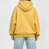 Custom Women's 400 GSM French Terry Streetwear Oversized Pullover Hoodie Mustard - view 2