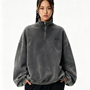 Custom Women's Zip-Up Sweatshirt