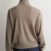 Custom Women's Merino Wool Ribbed Button-Up Oversized Cardigan - view 2