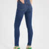 Custom Women's Stretch Denim Skinny Blue Jeans - view 2