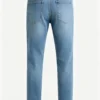 Custom Women's Selvedge Denim Stone-Washed Indigo Jeans - view 3