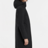 Custom Women's Down Filled Black Puffer Jacket - view 2